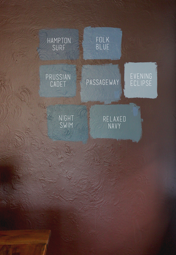 valspar blue-grey paint color options // coco+kelley
