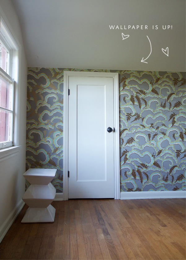 makelike wallpaper in dressing room | coco+kelley