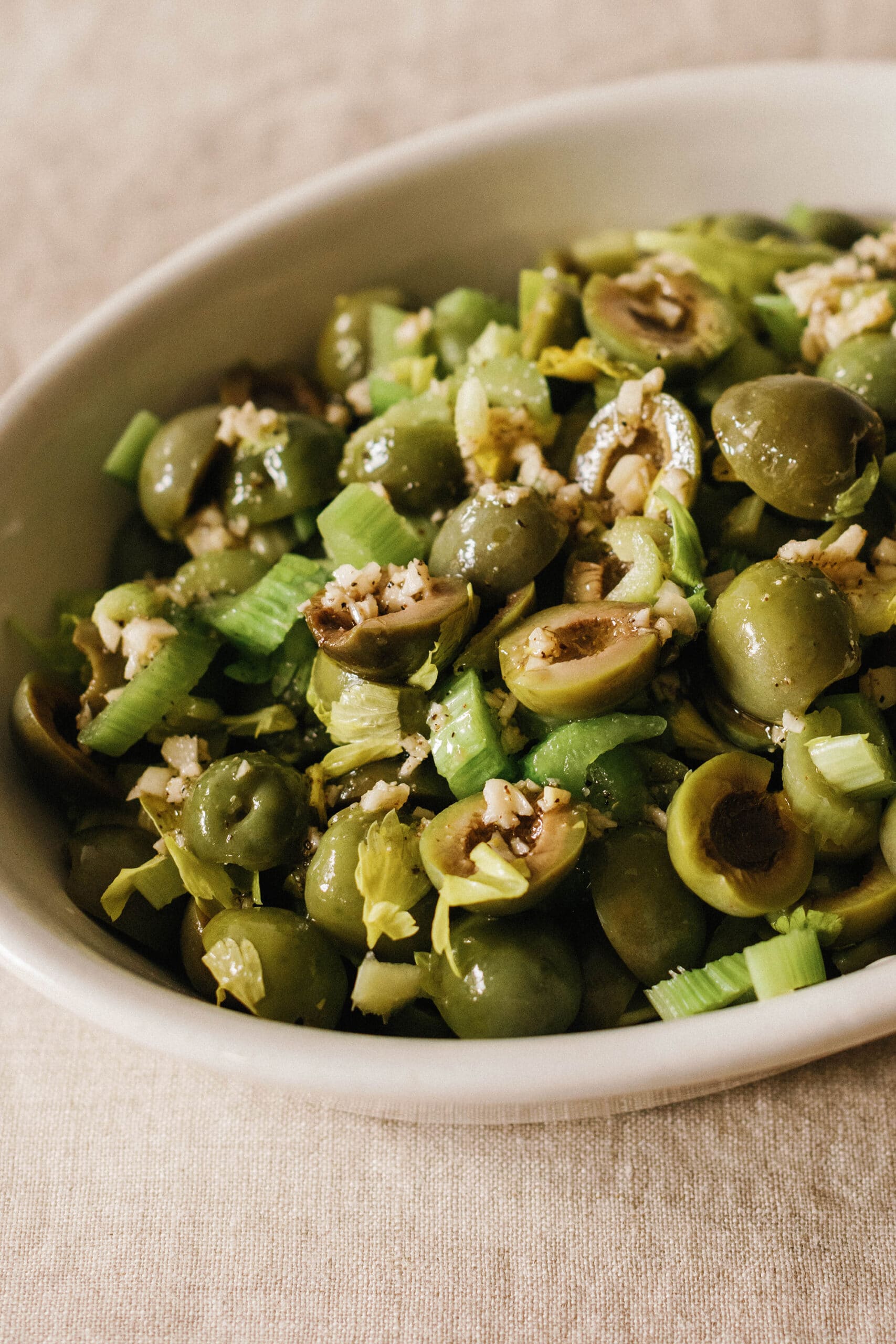 Recipe :: Castelvetrano Olive & Celery Salad