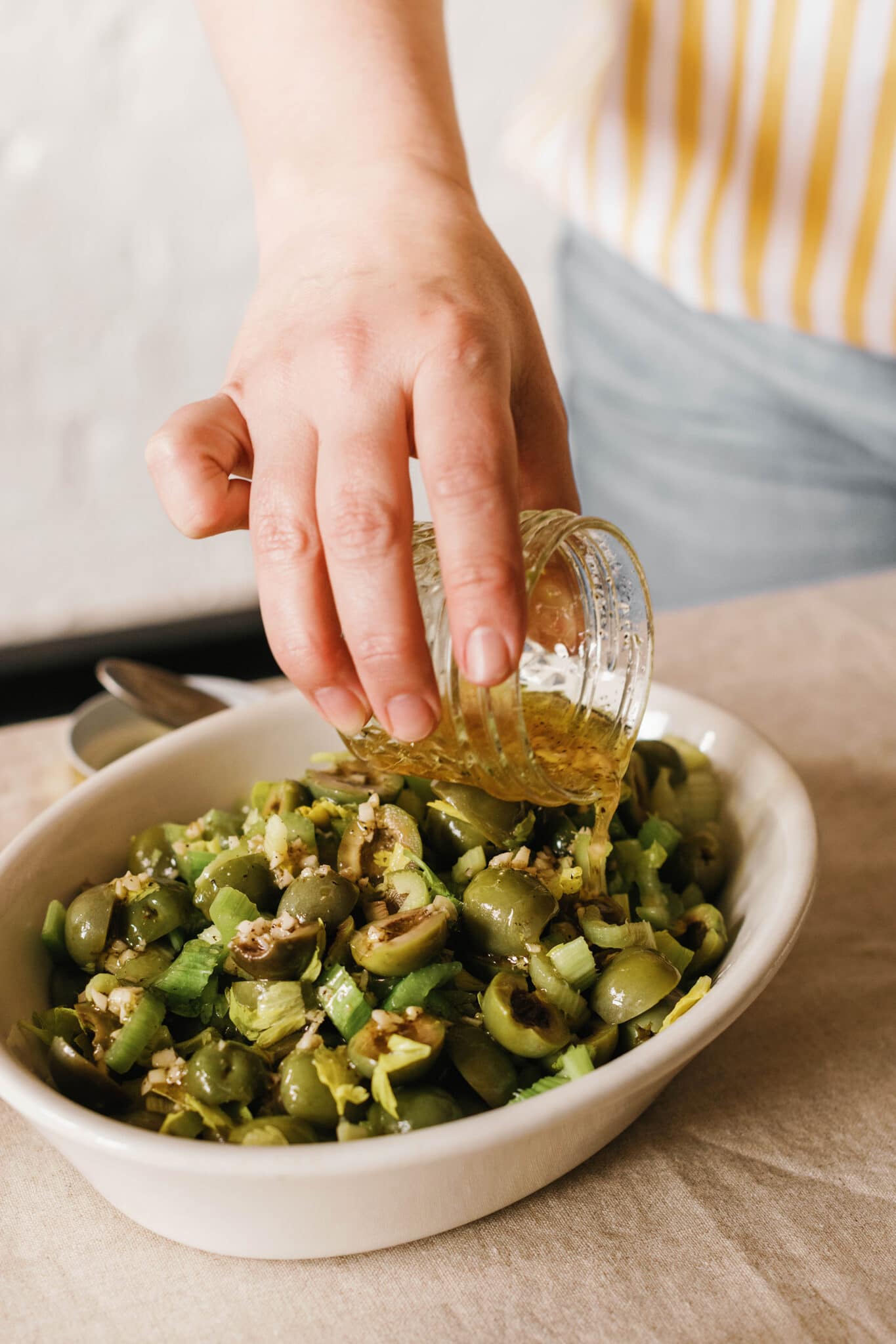 Recipe Castelvetrano Olive & Celery Salad Cassandra LaValle